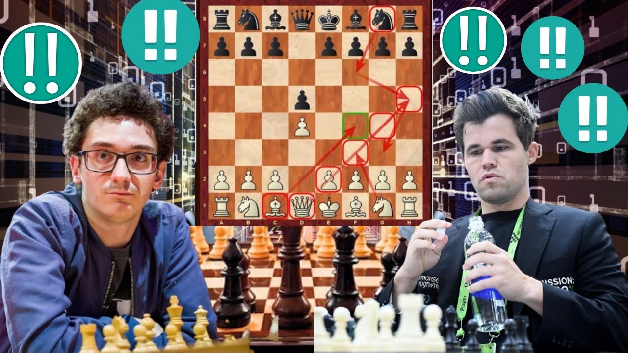 lmportent Chess Game : 21 By Magnus Carlsen vs Fabiano Caruana - YouTube