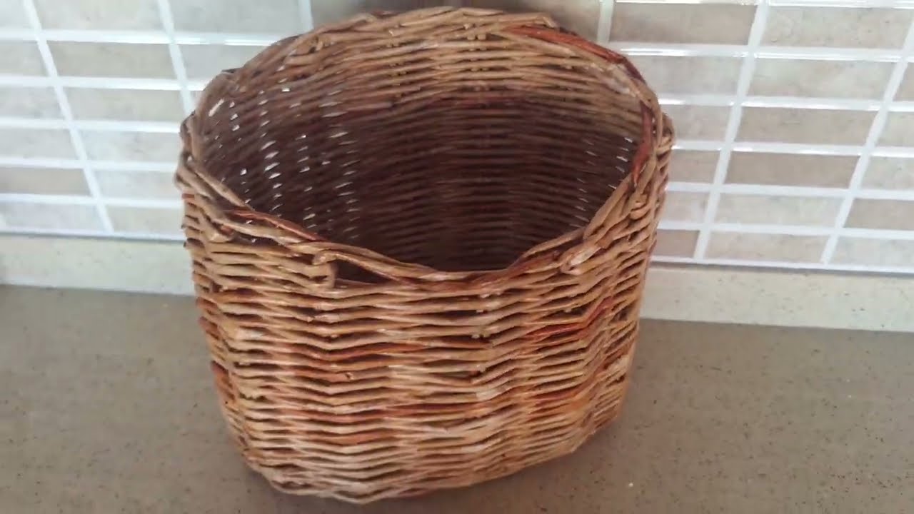 Sadece Kağıtla Muhteşem Sepet!