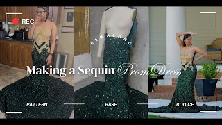 Making a Sequin Prom Dress 2024 | Simple & Easy !