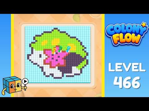 Colony Flow Level 466 Walkthrough Solution