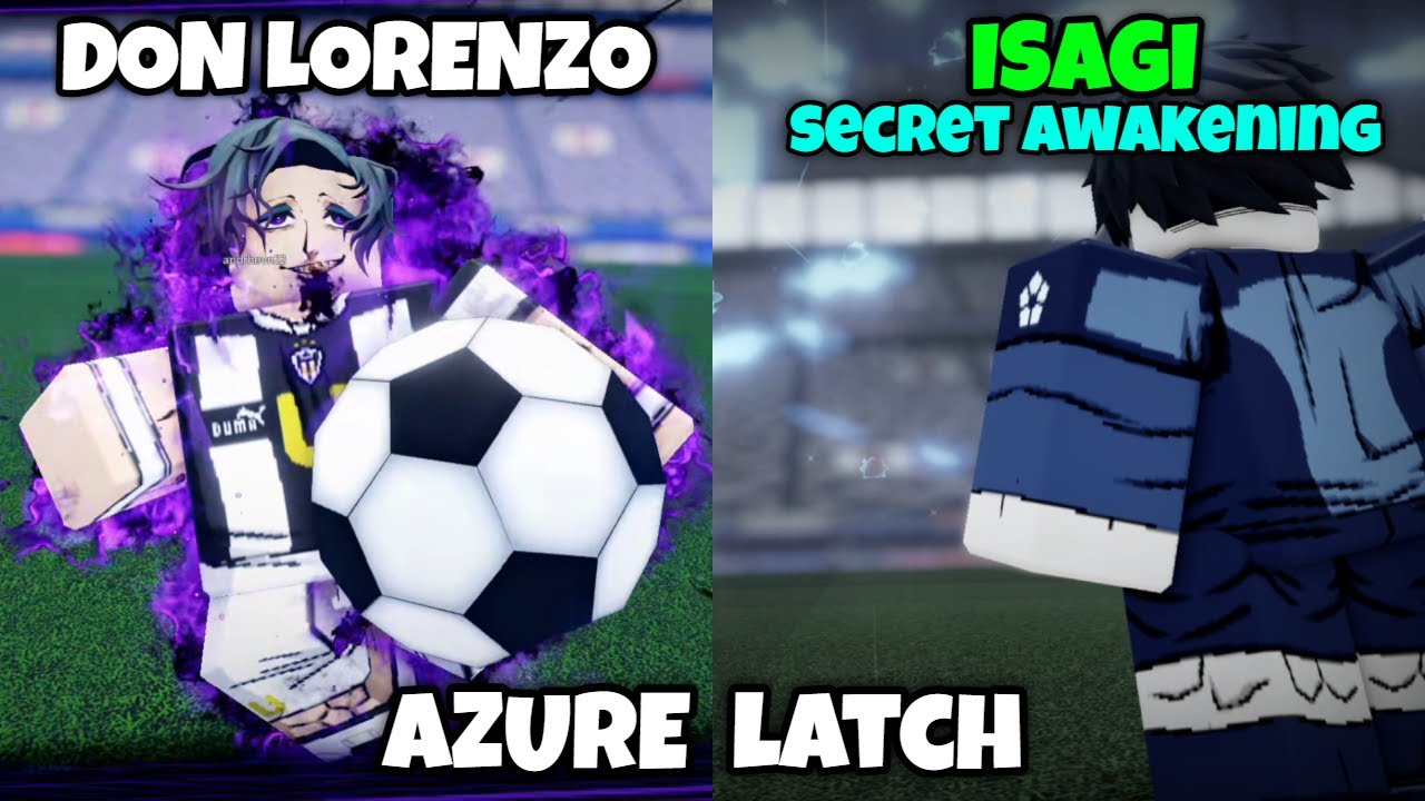 I Tried DON LORENZO In This Roblox BLUE LOCK GAME Azure Latch YouTube