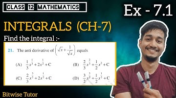 Ex 7.1 q21 class 12 | Ex 7.1 class 12 q21 | Class 12 ex 7.1 q21 maths | q21 exercise 7.1 class 12