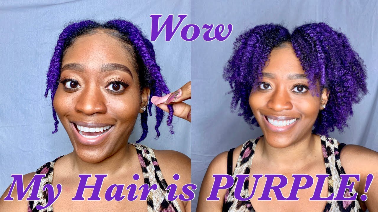 How to Color Your Natural Hair Without Bleach or Dye! Hair Wax 4