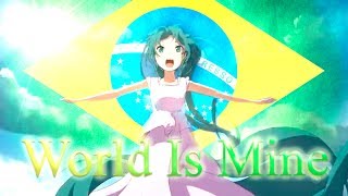 【VOCALOID BRASIL】 WORLD IS MINE - PORTUGUÊS - HATSUNE MIKU V4X 初音ミク - ワールドイズマイン +VSQX