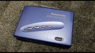 ハードオフ　ジャンクのPanasonicカセットプレーヤー(RQ-S70)を修理する。作業マットも初登場。