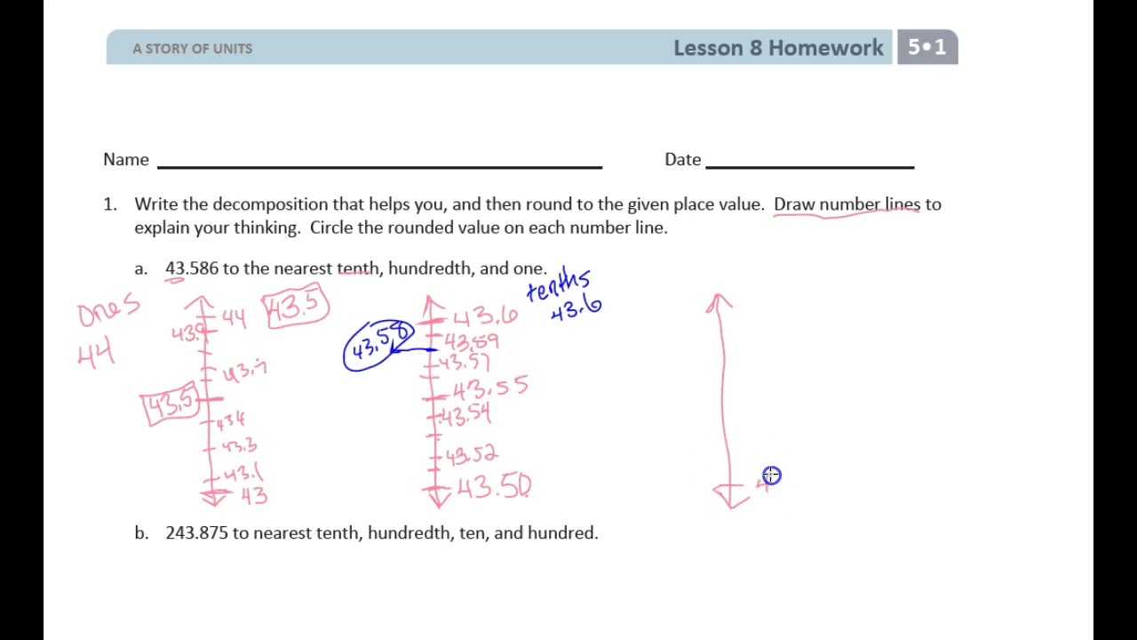 lesson 10 homework answer key grade 5