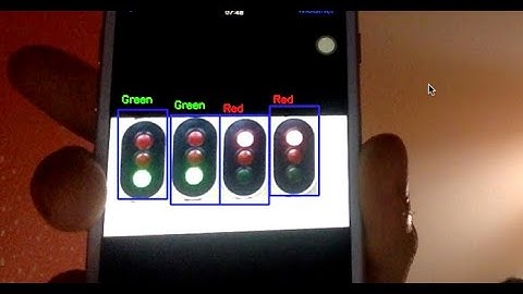 Python Opencv : STOP and traffic light detection Realtime , programming