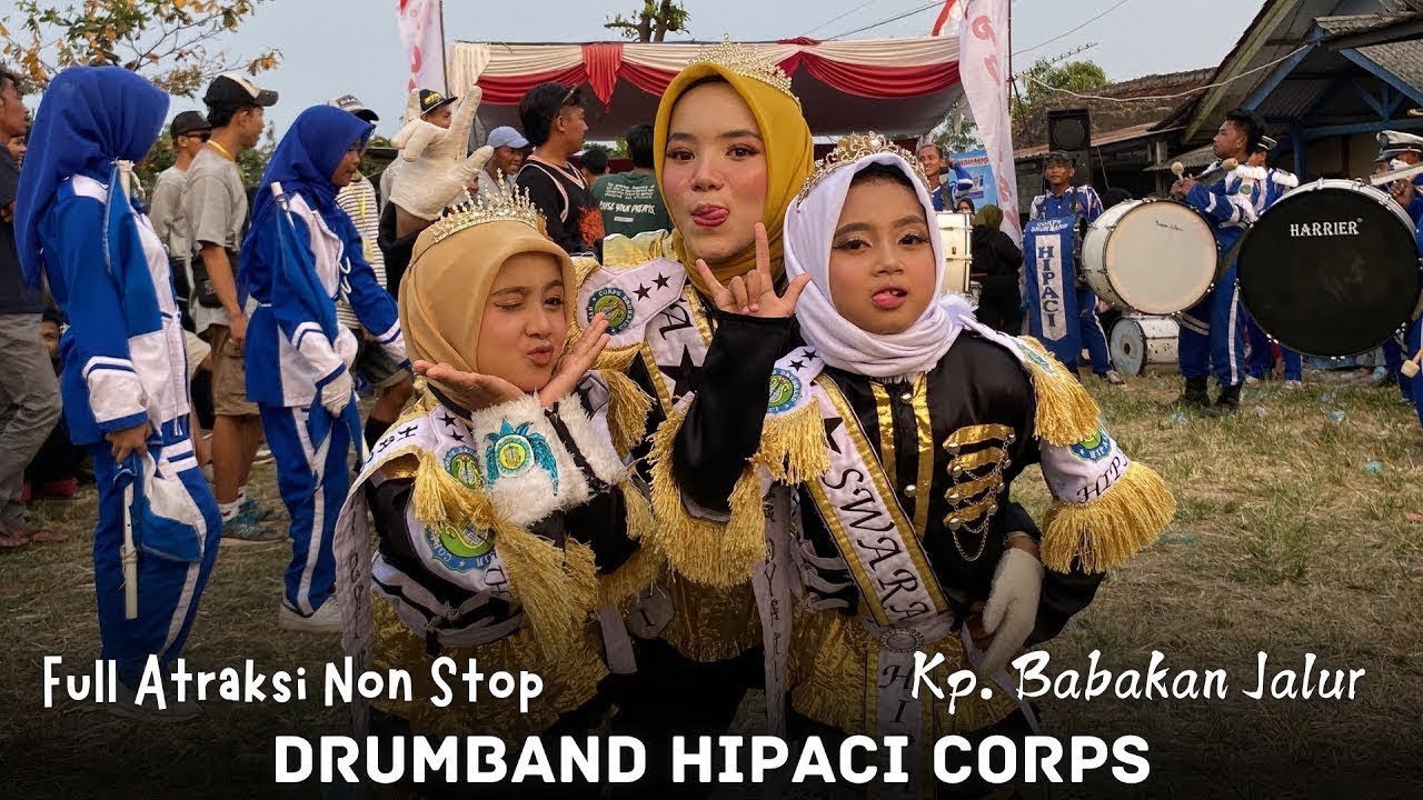 Full Demon Atraksi DRUMBAND HIPACI CORPS di Kp. Babakan Jalur || Kp. Babakan, Babakan Cisaat