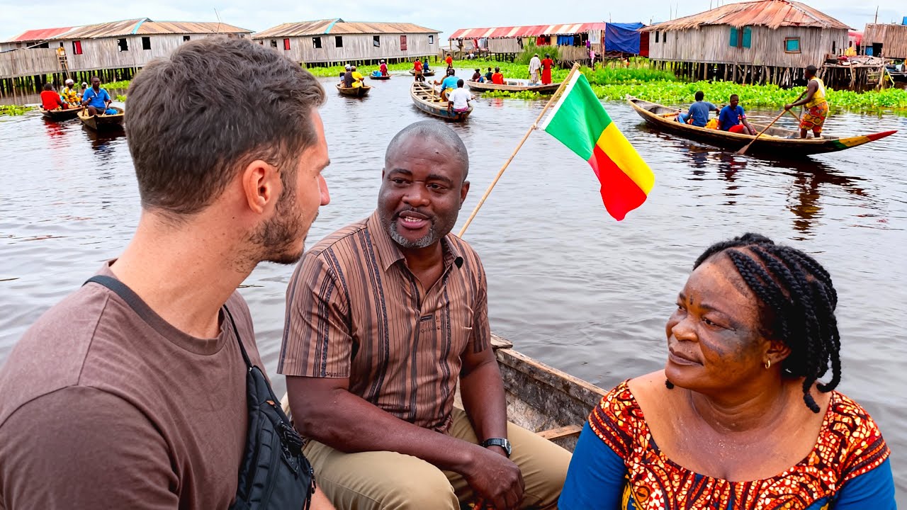 À l’intérieur du plus grand village sur l’eau d’Afrique, Bénin 🇧🇯