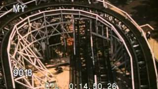 1950s Coney Island Rides - Cyclone Roller Coaster