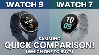 Samsung Galaxy Watch 9 Vs Samsung Galaxy Watch 7! (Quick Comparison)