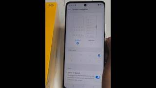 Realme p4x 5g mobile me back button setting kais ekare
