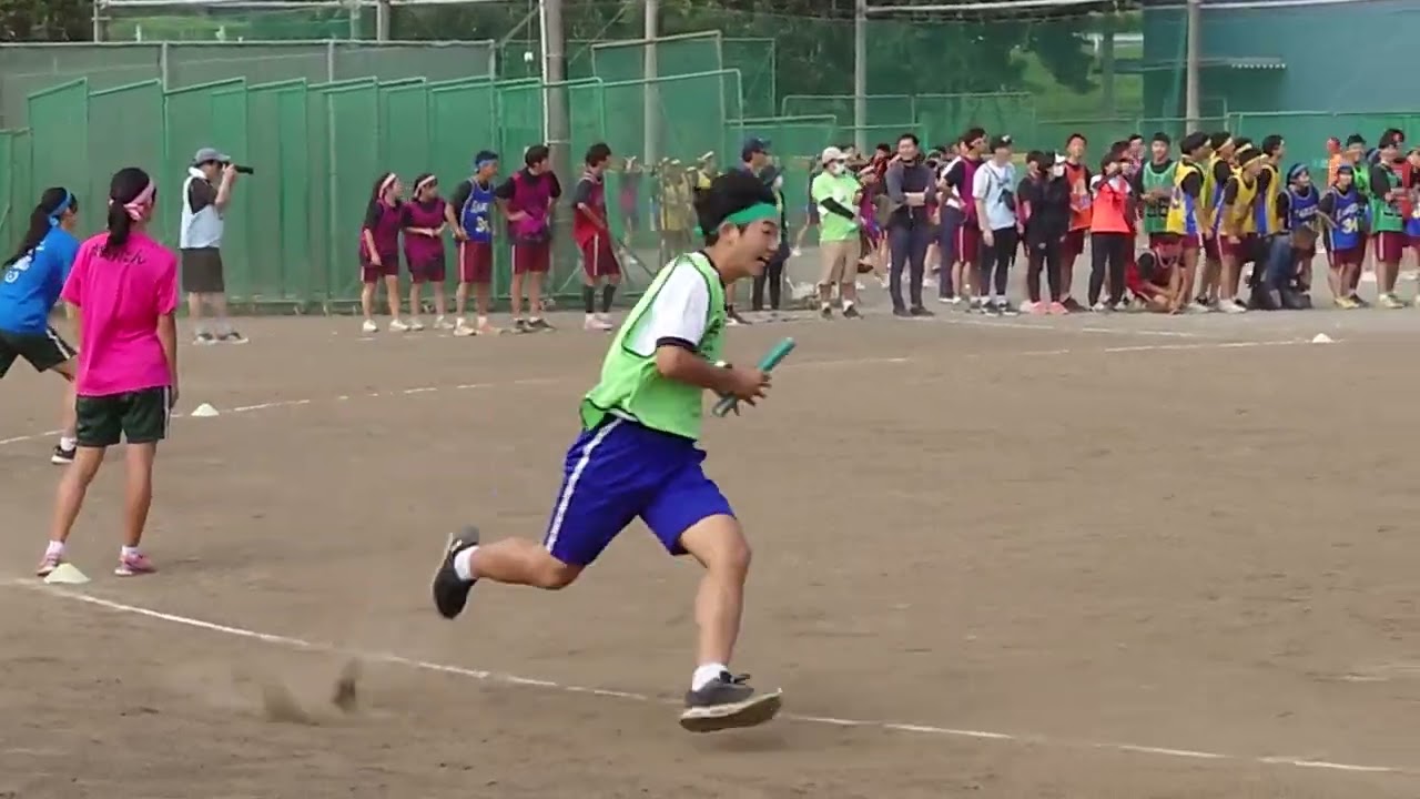 2023/10/3 静岡商業運動会 2年 HR対抗リレー