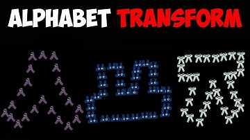 Alphabet Lore Snakes transform Lowercase Letters (A-Z)