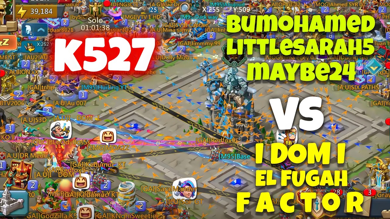 Lords Mobile - The MOST insane WoW at K527! The Real Clash of Emperors ...