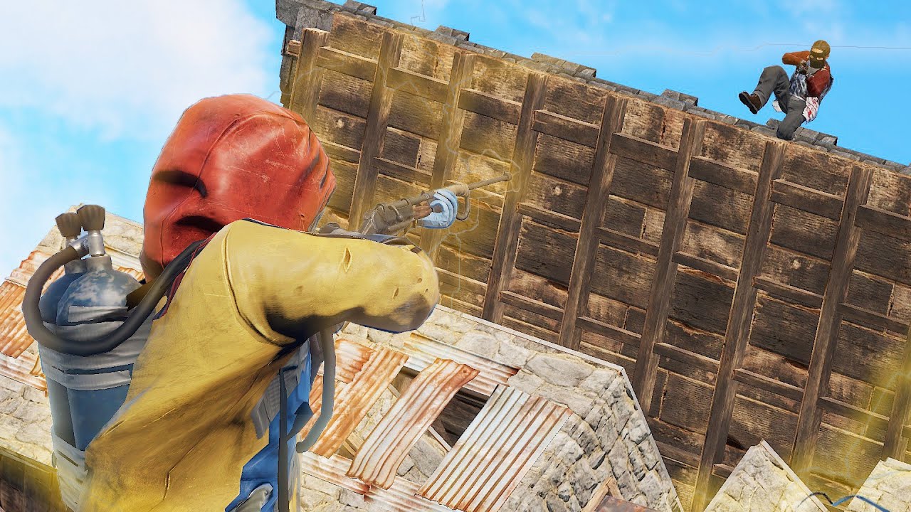 STEALING THEIR GUNS - Rust
