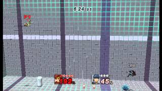 Super Smash Bros Brawl (Project M) #5 - Roy v Marth