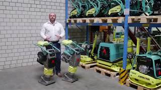 AMMANN ATR 60 / ACR 60 trilstamper walkaround 4-takt Premium en Classic