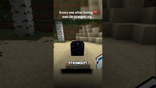 Every one after listening ❤#shorts #trending #viral #minecraft