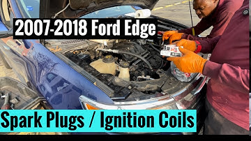 2007-2018 Ford Edge / Lincoln MKX Spark Plugs &  ignition coils  Replacement 