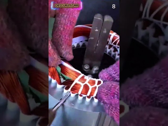 The process of making cables using machines #shorts