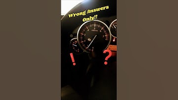 Can You Help Me? Wrong Answers Only! #automobile #funny #mechanic #car #light #help #shorts #mazda