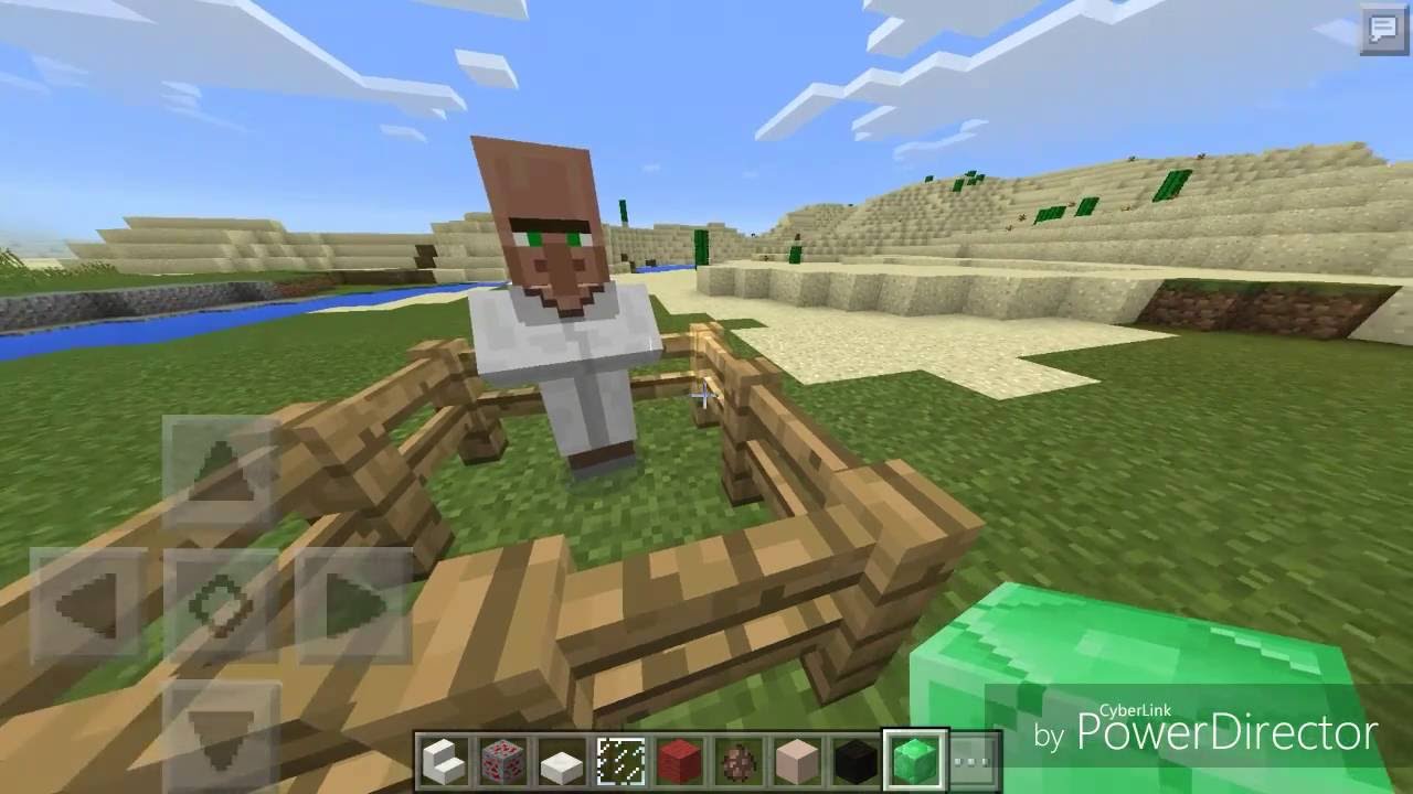 Minecraft 村人の顔作り Ryoのマイクラ実況part2 クリエイティブ Youtube