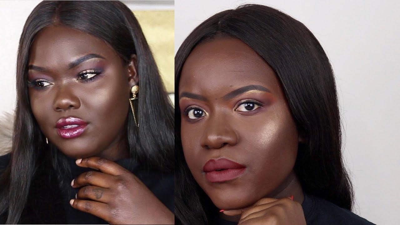 I TRIED TO FOLLOW A NYMA TANG MAKE UP TUTORIAL X BHCOSMETICS I MAKEUP FOR BLACK WOMEN