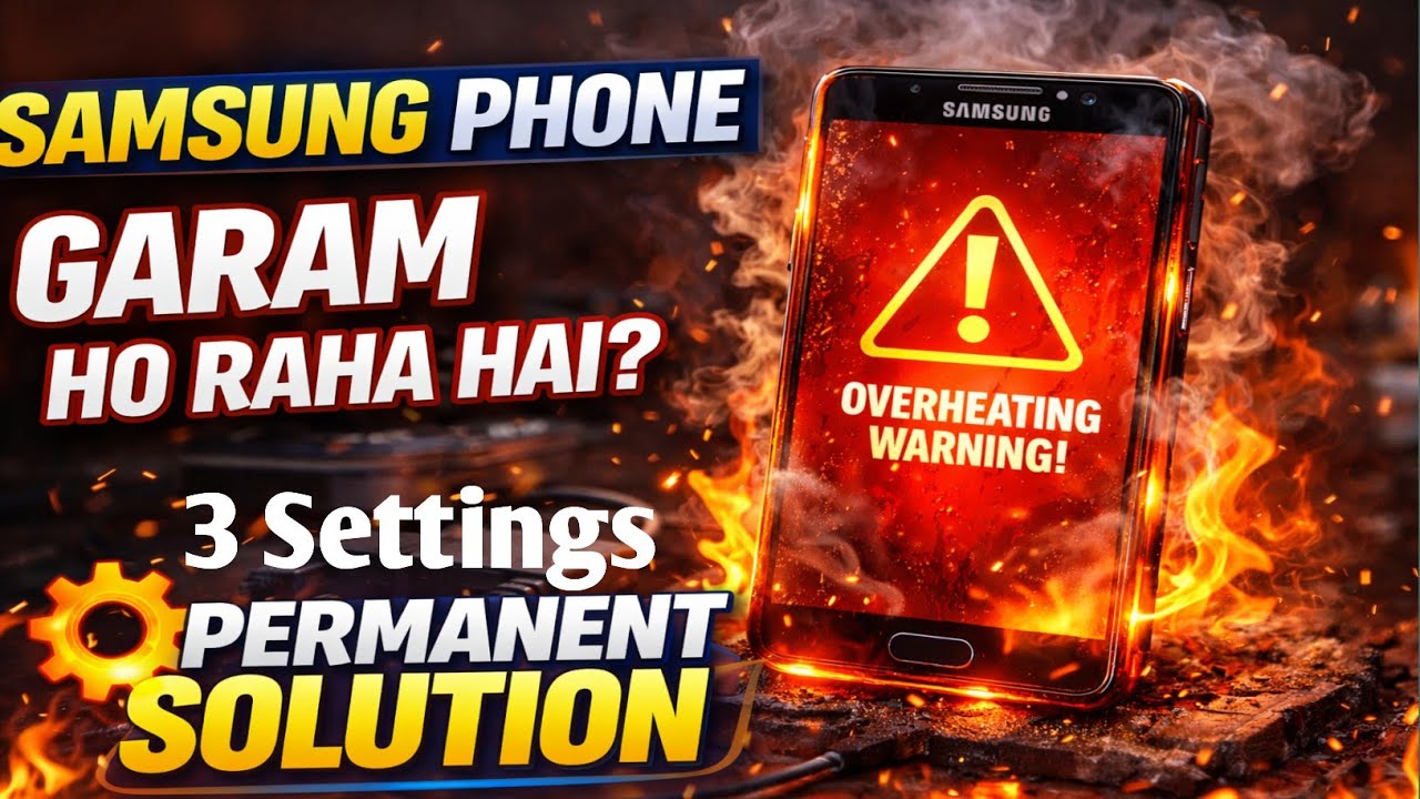 Samsung Phone Overheating Problem Fix 🔥 | Phone Garam Kyu Hota Hai? (100% Working)