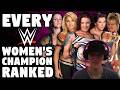 Non Wrestling Fan Reacts To Every WWE Women's Champion Ranked From WORST To BEST