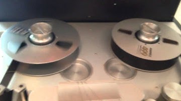 Moon Music - Recording Drums - Studer A800 Tape Recorder - Robin Borneman