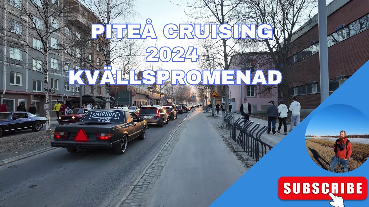 Piteå Cruising 2024 - Kvällspromenad runt området