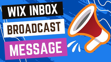 Wix Inbox: Sending a Broadcast Message to Your Contacts in the Wix App