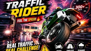 Traffic Rider Gameplay 😱 Insane Overtakes & Close Calls screenshot 4
