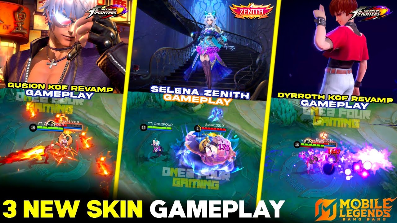 SELENA ZENITH | GUSION DYROTHH KOF REVAMP GAMEPLAY