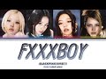 BLACKPINK Fxxxboy Color Coded Lyrics