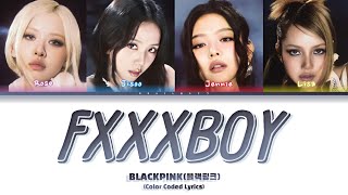 Blackpink  Fxxxboy  Color Coded S 