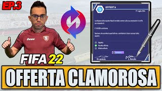  OFFERTA DI MERCATO CLAMOROSA!! POSSO CAMBIARE SQUADRA! FIFA 22 CARRIERA GIOCATORE #3