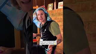 Daughter play acting anytime 😂 #funny #couple #viral #usa #tiktok #twinmoments #famliy