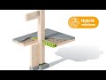 Peikko puuco timber connections for hybrid construction