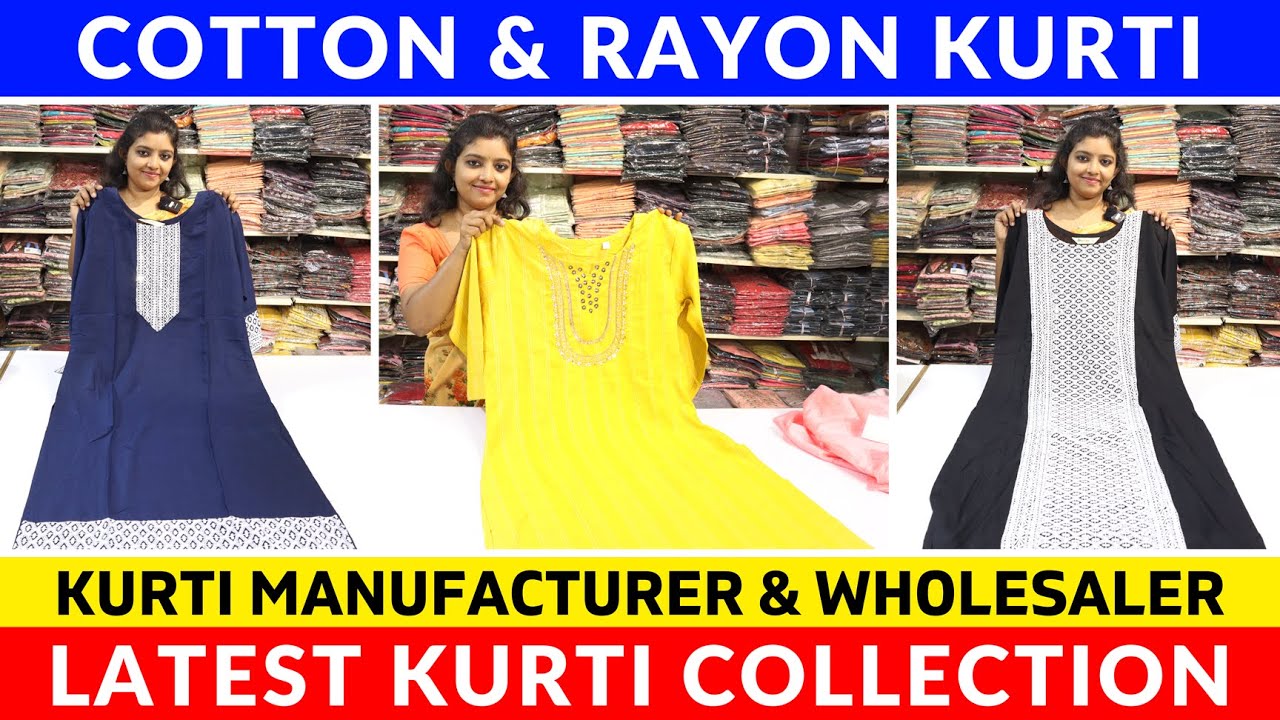 Kurti Manufacturers and Wholesalers of Cotton Kurti in Kerala Kesaria