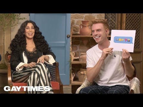 Cher tries to guess ABBA songs using only emojis for Mamma Mia 2