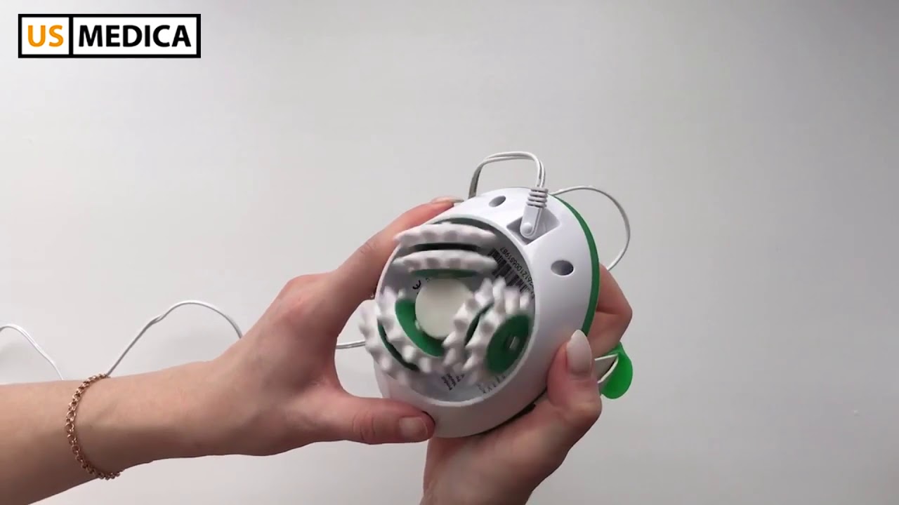 Антицеллюлитный массажер Us Medica Ultra Slim видео отзыв - YouTube