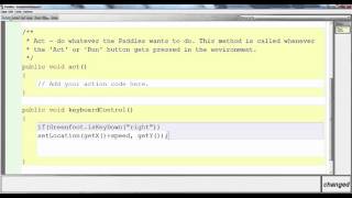 Pong 1 - Making the Paddle & Ball Move - HD