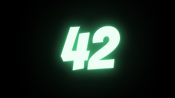 42-Second Timer with Beep | Countdown with Alarm at Zero | 42s Timer