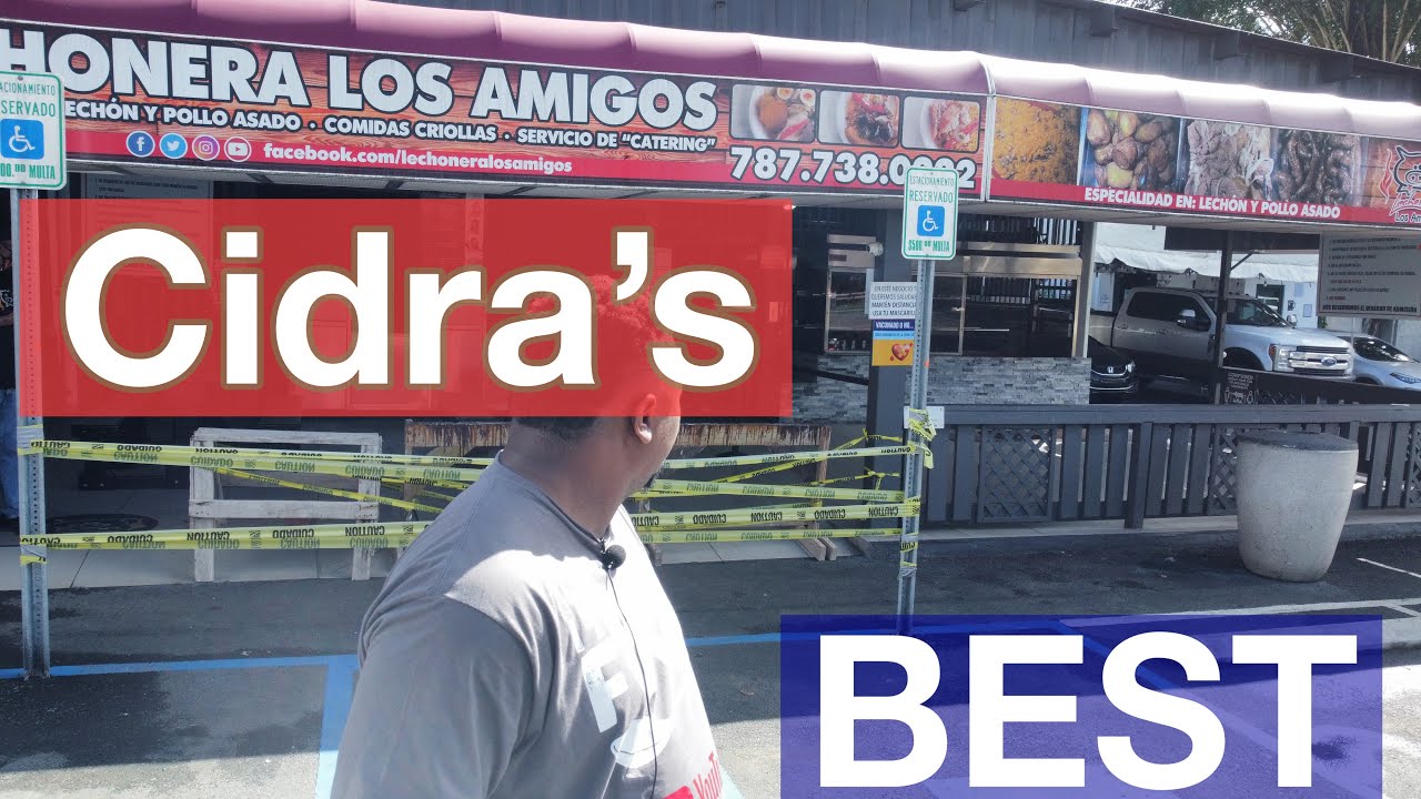 LECHONERA LOS AMIGOS '' PORK HIGHWAY '' BEST OF CIDRA, PUERTO RICO
