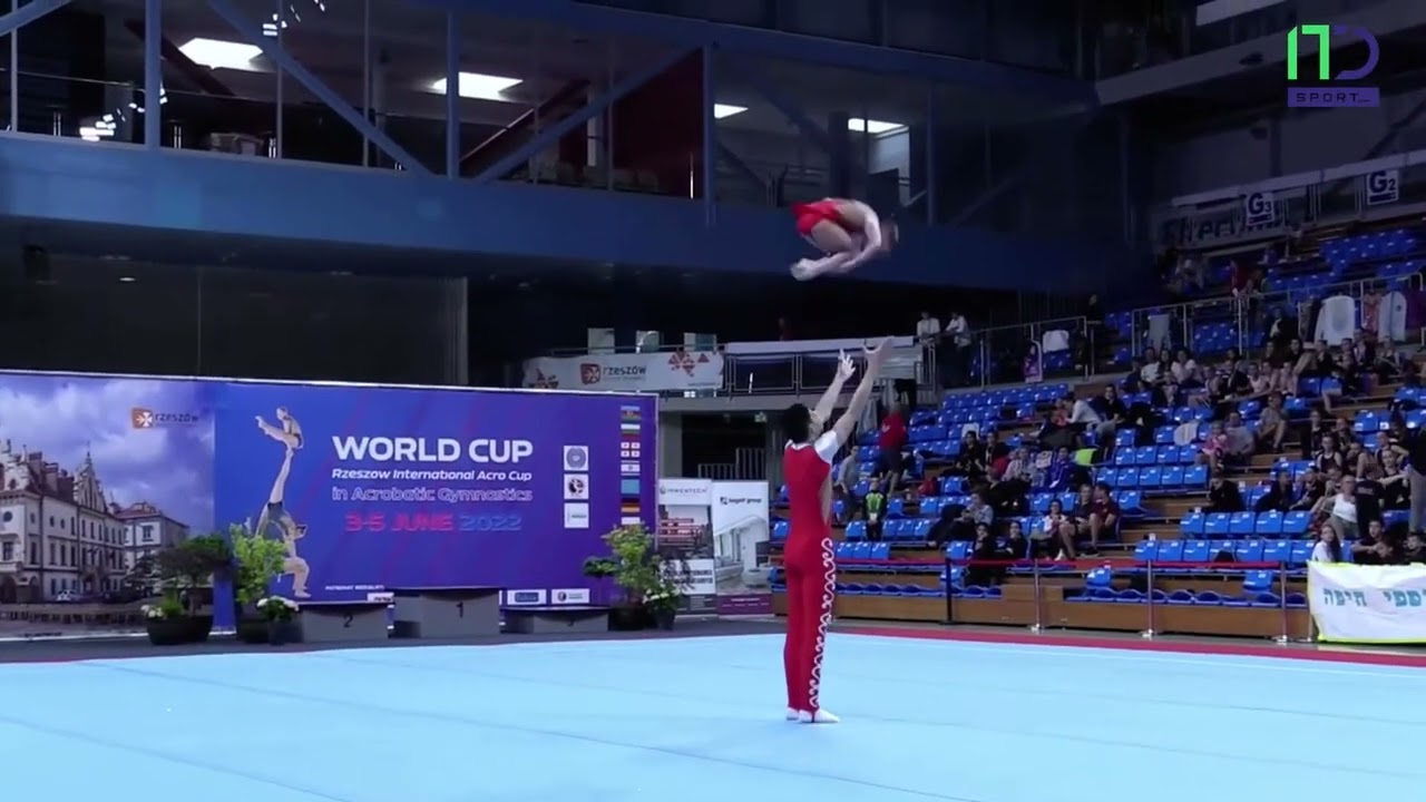 World Cup & Rzeszow International Acro Cup, Plamen Yanev & Ralitsa Kirova/12-18/ dynamic