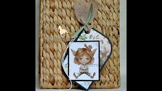 Designing a Tag~ Front and Back~ in Cricut Design Space