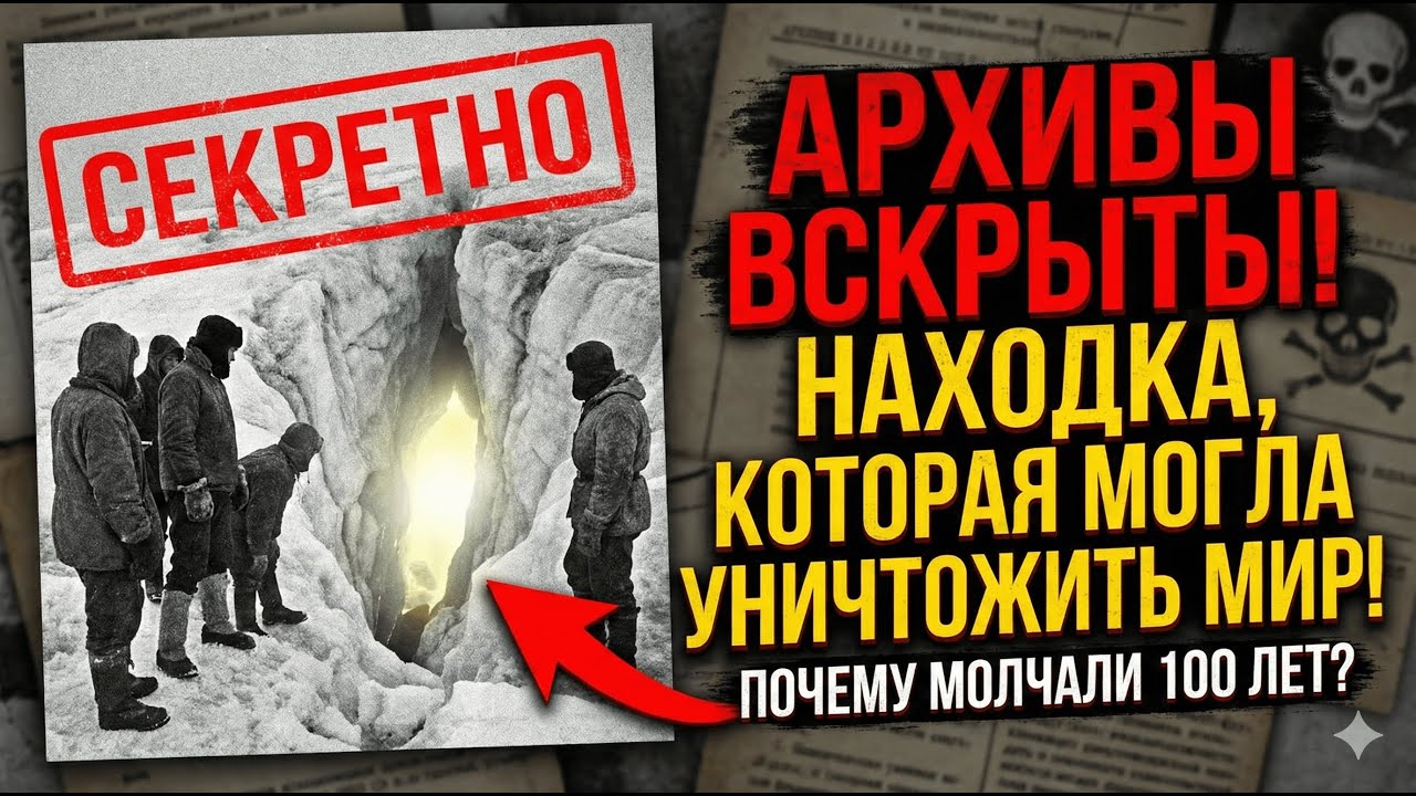 СЕКРЕТНАЯ ЭКСПЕДИЦИЯ СССР ПОЧЕМУ АРХИВЫ ЗАКРЫТЫ 100 ЛЕТ