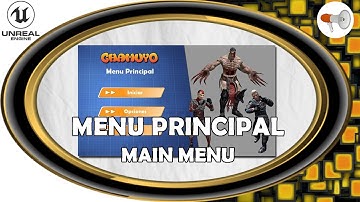 📢 Menú Principal, Unreal Engine 59, UE curso o tutorial español